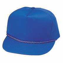 Royal Trucker Hat 5 Panel Cotton Twill Adjustable Snap Back Hat 1dz New ... - $95.96