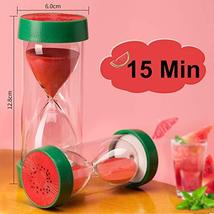 Fruits Model Hourglass 5/10/15/30/45/60 Minutes Sandglass Timers Kitchen... - £11.93 GBP