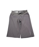 Brooks Shorts Womens XS Gray Athletic Low Rise Stretch Zip Pocket Elasti... - £20.23 GBP