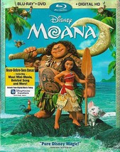 Blu-Ray - Moana (2016) *Walt Disney / Animation / Includes Maui Mini-Movie* - £11.19 GBP