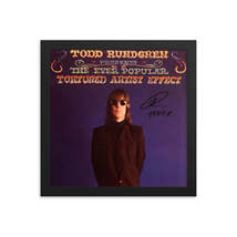 Todd Rundgren signed &quot;The Ever Popular Tortured Artist Effect&quot; album Reprint - £60.24 GBP