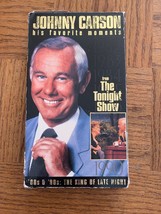 Johnny Carson His Favorite Moments Vhs - £7.81 GBP