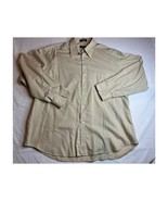 Crazy Horse Shirt Mens Size 16 ½ 34 35 Gold Yellow Button Up Classiccore... - $9.50