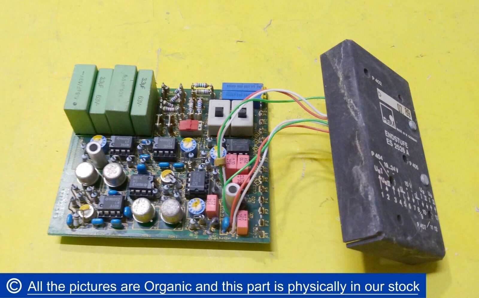 HBM Measuring Amplifier Part D07.89 PCB 140983c 525.26-2121 - $199.00