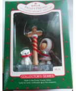 Hallmark Keepsake Ornament 1988 Frosty Friends #9 -Wrapping North Pole Q... - $75.53 CAD