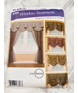 Simplicity 4688 Curtain Sewing Pattern Kingston Valances &amp; Panels Uncut - $8.02 CAD