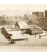 1904 Roof Skylight Nailed Shut During Chicago Iroquois Theater Fire DWNN5 - $42.03 CAD
