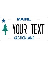 Maine Pine License Plate Personalized Custom Auto Bike Motorcycle - $10.99+