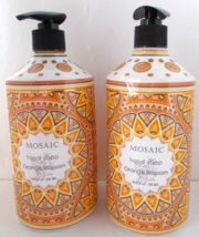 2 MOSAIC Premium Hand Soap Infused Natural Oils Orange Blossom Scent 24.6 Oz - $29.69