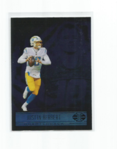 Justin Herbert (Los Angeles Chargers) 2021 Panini Illusions Blue Parallel #28 - £3.94 GBP