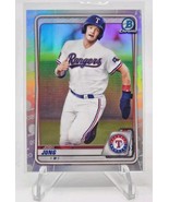 2020 Bowman Chrome Josh Jung Refractor #BD-197 Draft Rookie Texas Rangers - €2,96 EUR