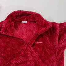 Columbia XL0977 Women’s Red 1/4 Zip Serpa Fleece Pullover Lightweight Jacket L image 12