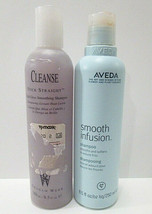 Shampoo Haircare Lot Graham Webb Stick Straight &amp; Aveda Smooth Infusion USED - $20.00