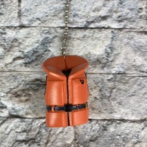 Nautical Life Jacket Orange Blue Decorative Ceiling Fan Light Dimensiona... - $10.65