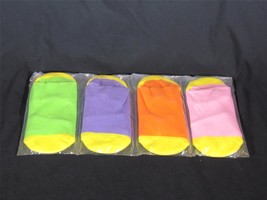 NIP 4 Pack Yoga Socks Elutong Non-Skid Slip Sticky Grippers Socks for Women Colo - £7.58 GBP