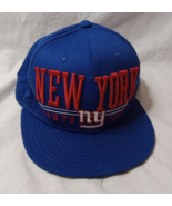 New Era NFL New York Giants Blue Red One Size Baseball Cap Hat - £8.58 GBP