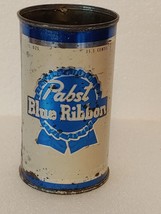 Vintage 1950&#39;s PBR Pabst Blue Ribbon Milwaukee Flat Top Beer Can - £28.92 GBP