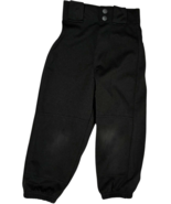 Rawlings Youth Classic Fit Belted Baseball Pant Black size 2XS XXS - $12.25