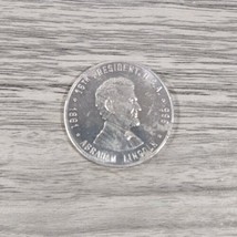 Vintage 16th President Abraham Lincoln Coin Meet the Presidents Selchow Righter - $1.34