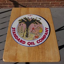 Vintage 1963 Standard Oil Company &#39;&#39;Richie Rich&#39;&#39; Porcelain Gas &amp; Oil Pump Sign - £99.90 GBP