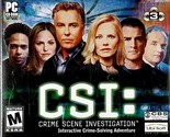 CSI: Crime Scene Investigation Interactive Adventure [PC CD-ROM, 3 CDs, ... - £4.47 GBP