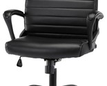 Executive Home Office Chair, Bonded Leather Computer Desk Chair With Arm... - $147.95