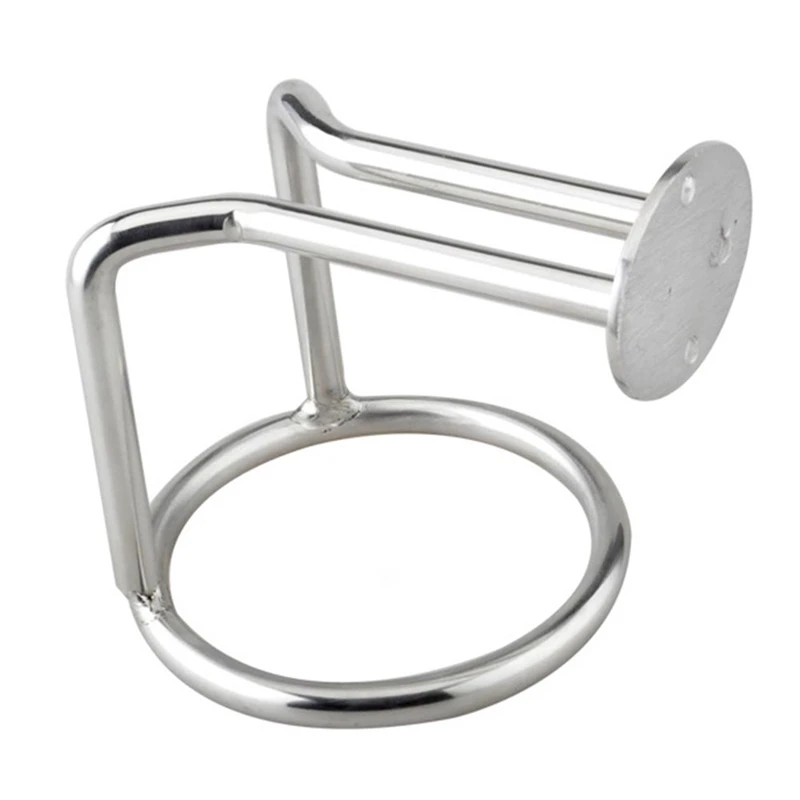 Marine Boat Accessories 316 Stainless Steel Open Ring Single Ring Cup Drink - £47.62 GBP