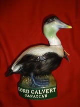 Lord Calvert COMMON EIDER DUCK decanter EMPTY - $80.00