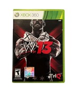 WWE 13 Microsoft Xbox 360 2012 Disc Manual Case CIB - $26.94 CAD