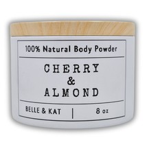 Body Dusting Powder - Cherry Almond Scented - 8 oz Container with Lid - £11.92 GBP