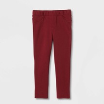 Toddler Girls&#39; Knit Jeggings - Cat &amp; Jack Burgundy 12M, Red - $8.90