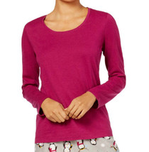 Jenni by Jennifer Moore Womens Long Sleeves Top Size Large Color Penguin Parade - £18.14 GBP