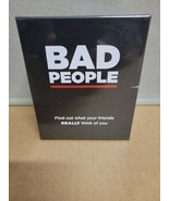 BAD PEOPLE The Adult Party Game You Probably Shouldn&#39;t Play Factory Seal... - £24.83 GBP