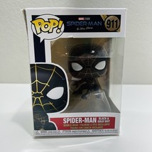 Funko Pop! Movies Spider-Man No Way Home Black and Gold Suit Toy Box - $13.50