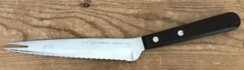 Vintage Ekco Stainless Vanadium USA Serrated Tomato Slicing Knife 7” Blade - £14.87 GBP