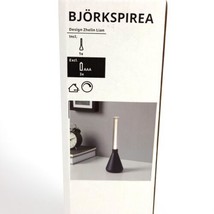 IKEA Bjorkspirea BJÖRKSPIREA LED Decorative Light Black Tube-Shaped   205.301.45 - $32.18