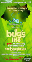 PIXAR Films &quot;a bug&#39;s life&quot; &amp; &quot;the bug house&quot; Brochure (1998) - Pre-owned - £33.81 GBP