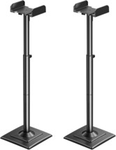 Elived Universal Speaker Stands Pair Height Adjustable Max 43.3&quot;,, Yd5028 - £90.19 GBP