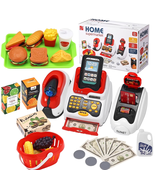 Toy Cash Register for Kids, Pretend Play Cash Register with Scanner, Cre... - €48,40 EUR