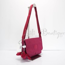 NWT Kipling KI6164 Shayna Crossbody Small Shoulder Bag Polyamide Raspberry Dream - £47.65 GBP