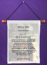 Military Prayer - Personalized Wall Hanging (943-1) - $19.99