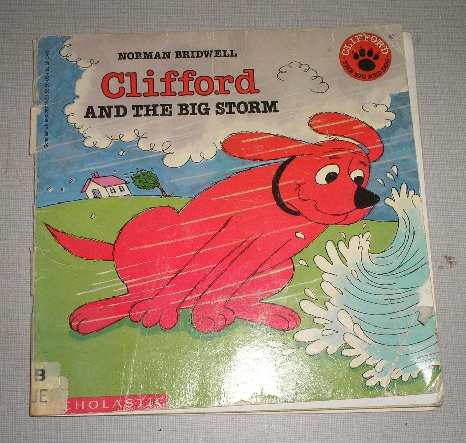 Clifford 8x8: Clifford and the Big Storm by Norman Bridwell (1995, Paper... - $4.51