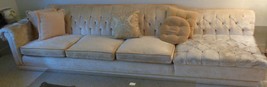 Beautiful Vintage Tufted Over-sized Sofa – 1960s – GDC – GREAT VINTAGE P... - £553.94 GBP