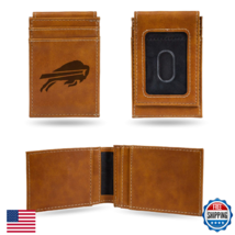 Rico Industries Laser Engraved Front Pocket Wallet, Buffalo Bills, 2.75x4" - $36.60