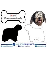 Bergamasco Sheepdog - Dog Breed Decals (Set of 16) - Sizes in Description - $14.95