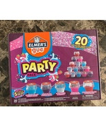 Elmer&#39;s Premade Slime Party Pack W/Mix-Ins-20/Pkg 5 types of Gue/Mix ins - £23.70 GBP
