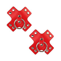 Neva Nude Reusable Pasty Nipple Ring Red - £19.20 GBP