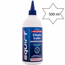 Squirt 500 ml long lasting bicycle chain wax lube - SLUK 500 Glo eufrsh eco - £30.77 GBP