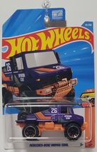 2026 Hot Wheels Mercedes-Benz Unimog 1300L 64/250 Purple Truckin' Along 4/5 - $3.41