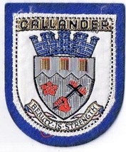 Callander Scotland Town Patch Woven Felt Backing - $4.94
